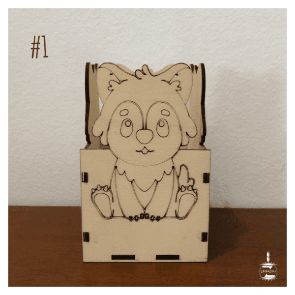 Festhető figurás tolltartó - Image 2