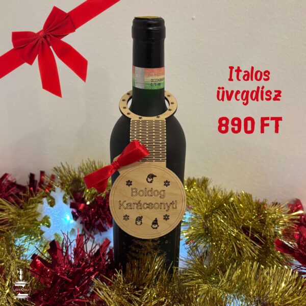Italos üvegdísz