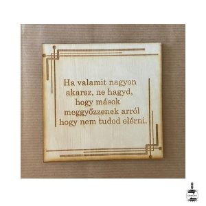 Motivációs hűtőmágnes