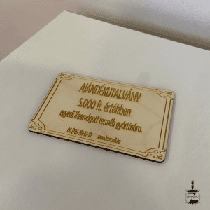 Ajándékutalvány