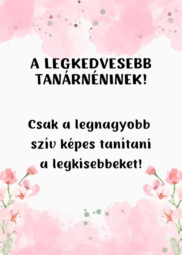 Pedagógusnapi apró ajándék - Image 3
