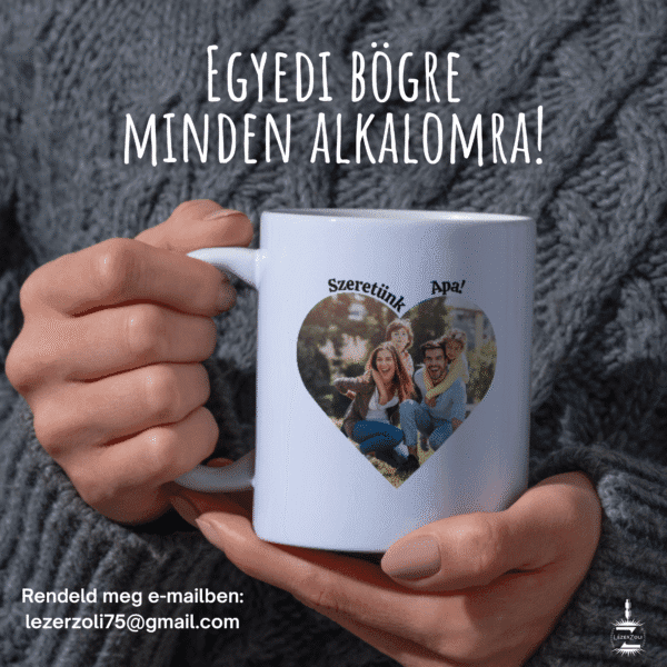 Egyedi bögre