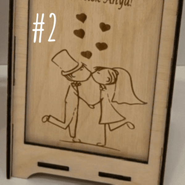 Örömszülő ajándék - bortartó #1 - Image 3