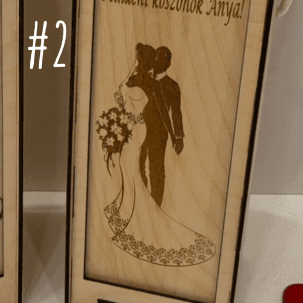 Örömszülő ajándék - bortartó #2 - Image 3